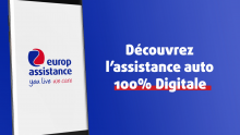 Bannière assistance auto digitalisée